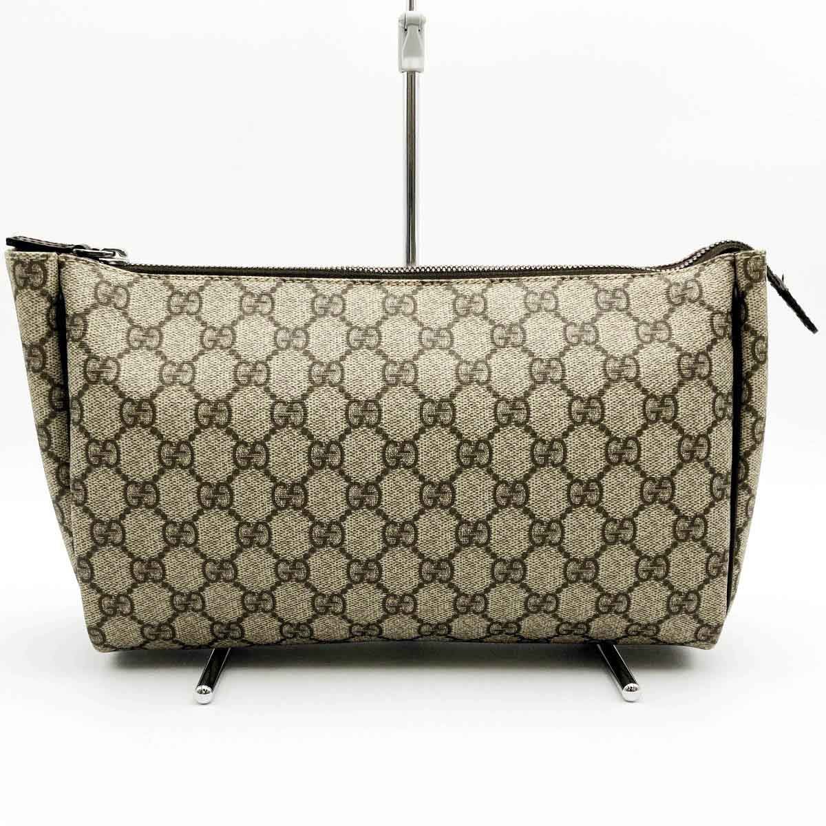 GUCCI グッチ クラッチバッグ セカンドバッグ ポーチ ブラウン