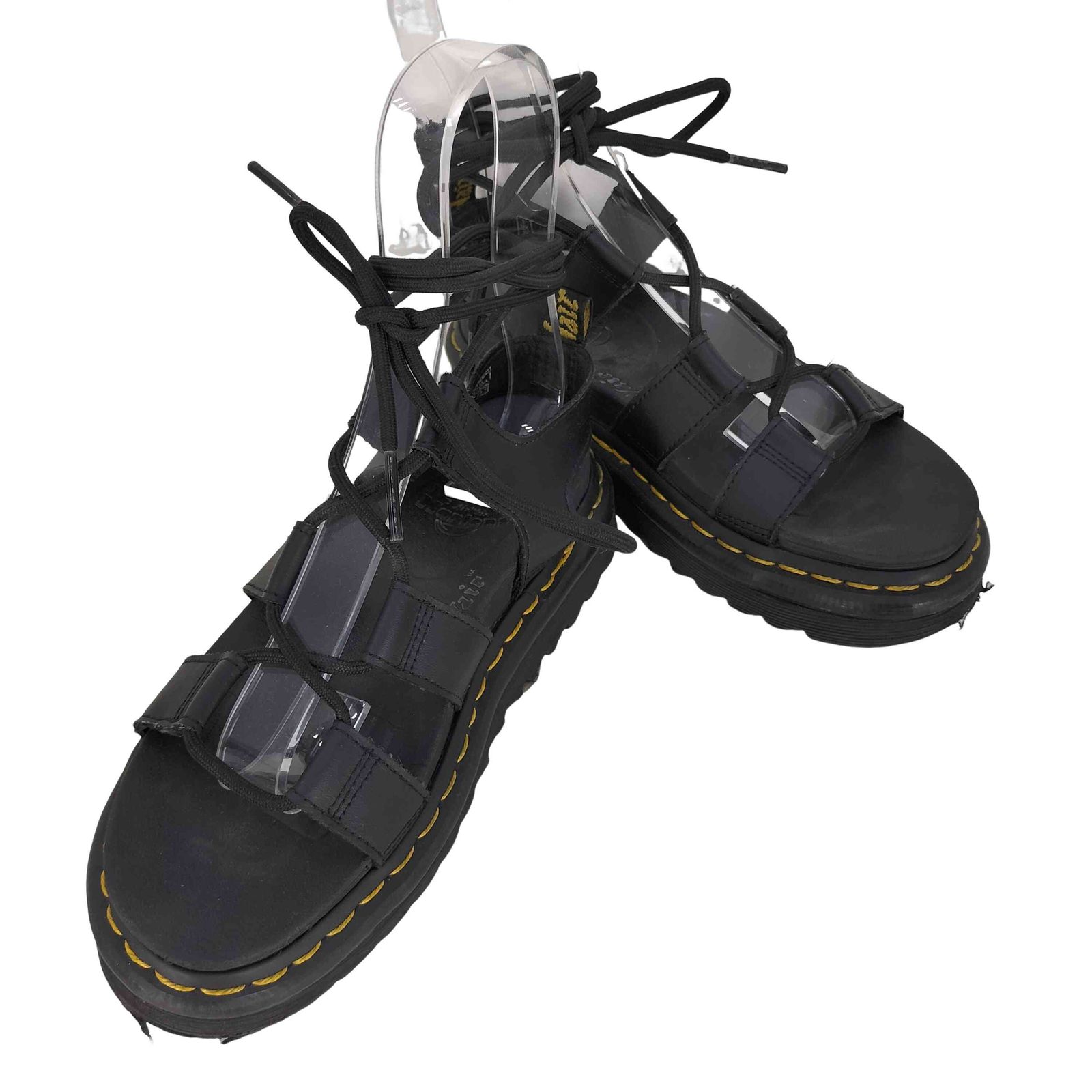 NARTILLA XL グラディエーター サンダル ブラック UK3 マーチン