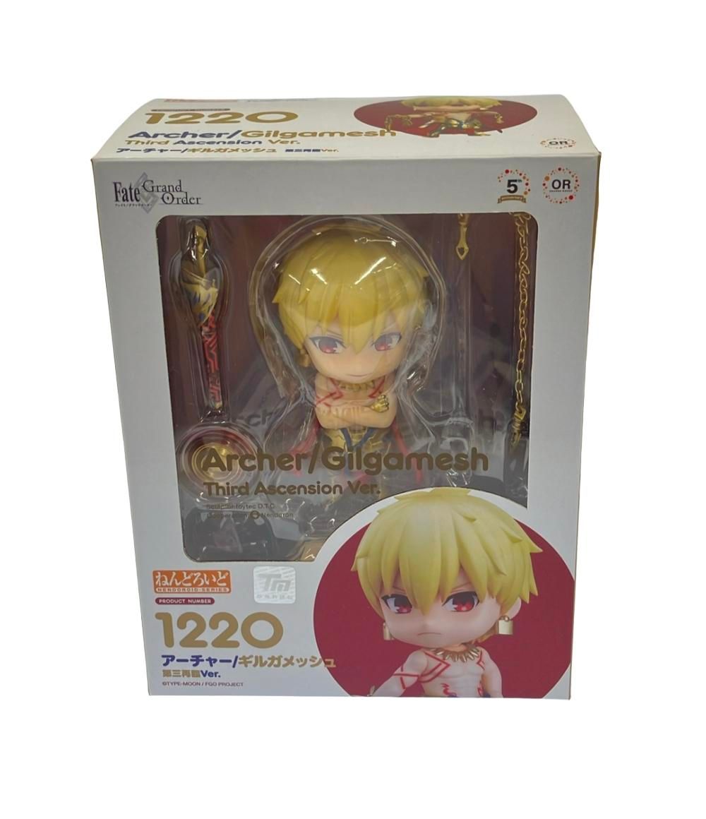 美品 Fate Grand Order フィギュア アーチャー ギルガメッシュ 第三再臨Ver. 1220 ねんどろいど オランジュ・ルージュ 中古】 美品 Fate Grand Order アーチャー ギルガメッシュ 第三