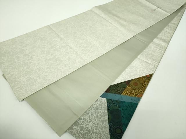 平和屋着物○極上 人間国宝 南部芳松 突彫り 太鼓柄袋帯 切嵌 吉祥小