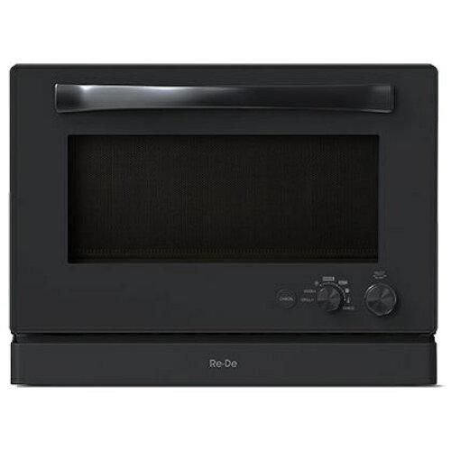 4営業日で発送 MO02A-20BK オーブンレンジ Re De Range リデレンジ ブラック MO02A-20BK 20L
