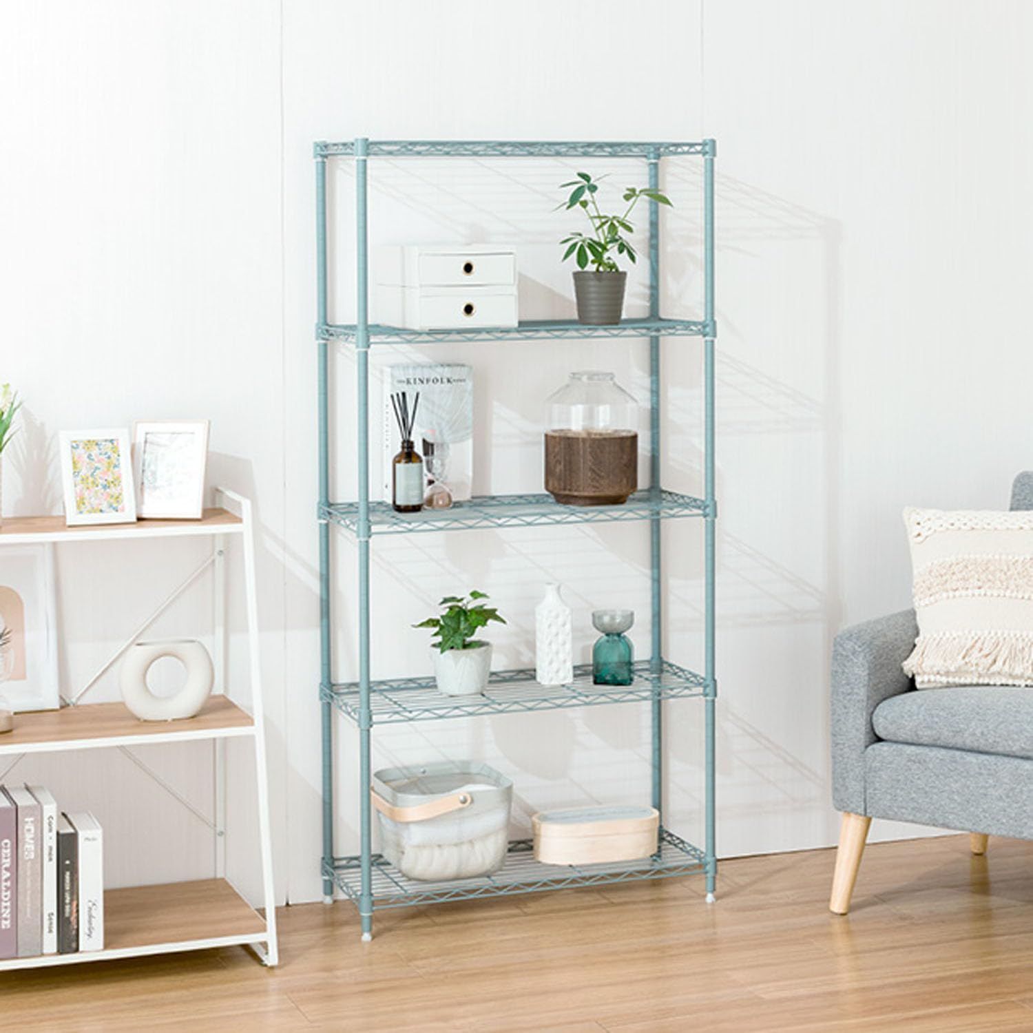 タッパーウエア マルチオーガナイザー 3段 キャスター付き ブラウン