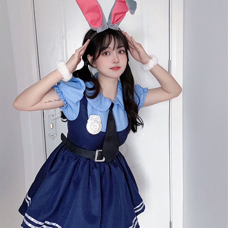 コスプレ 衣装 ロングドレス 新作ズートピア ジュディ・ニック