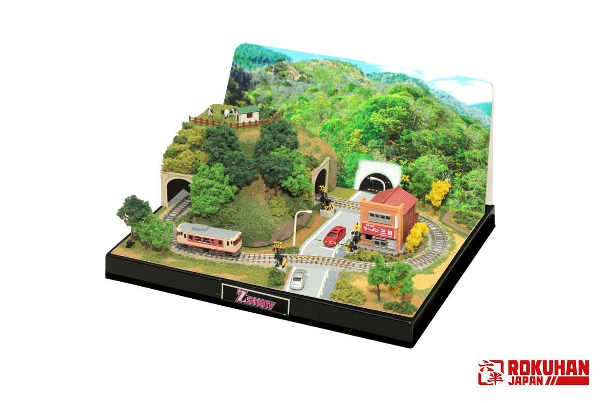 SS002-2 Zショーティーミニレイアウトセット　トンネルタイプ専用情景セット
