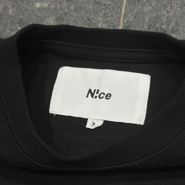 N!CE BASIC LOGO TEE Mサイズ ナイス ベーシックロゴ半袖Tシャツ