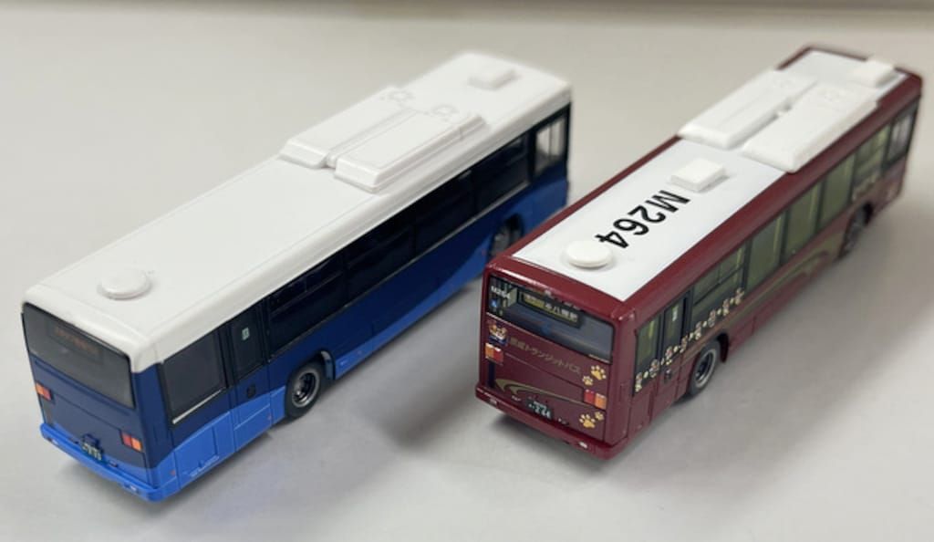 バスコレ1/150京成トランジェトバス20周年記念2台セット バスコレ 京成