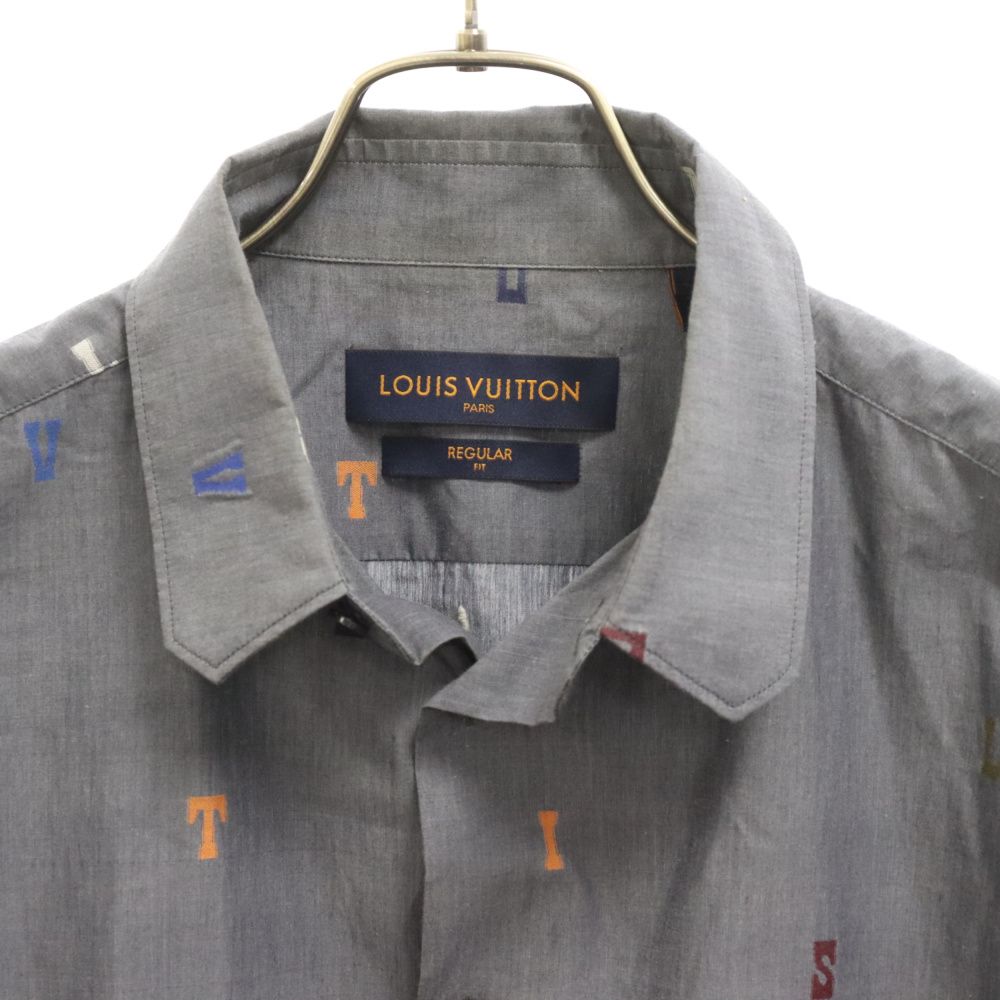 LOUIS VUITTON (ルイヴィトン) 20SS Alphabet L/S Shirt 