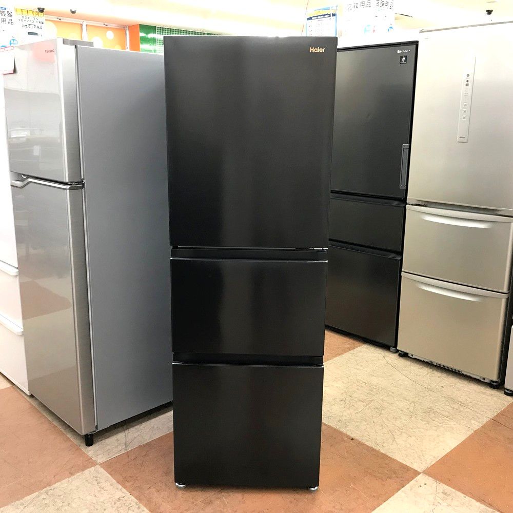 Haier JR-CV29B ブラック 冷凍冷蔵庫 右開き 2023年製 【公式通販】