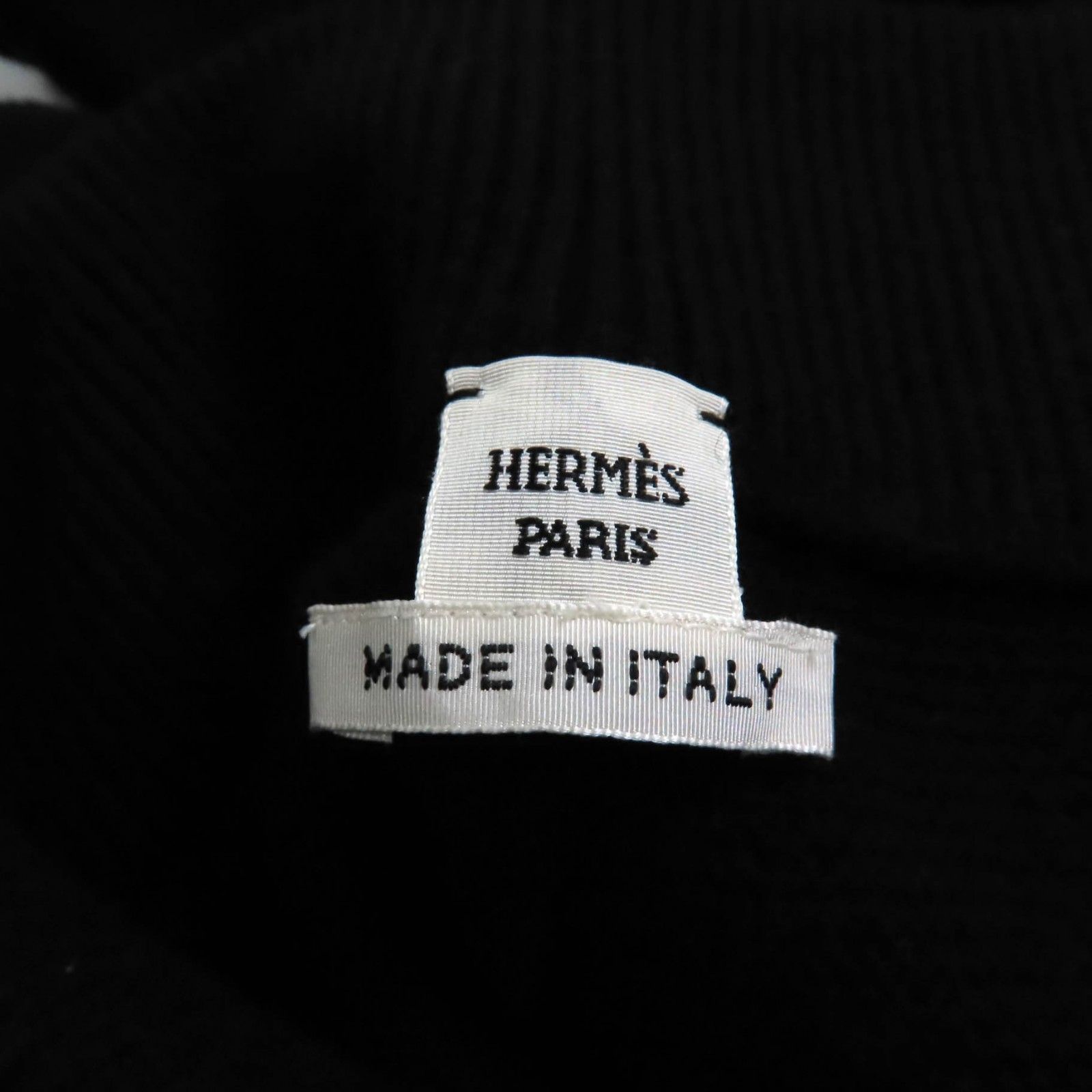 未使用品☆HERMES エルメス 22AW 2H2407DA ウール100％ Hモチーフ  