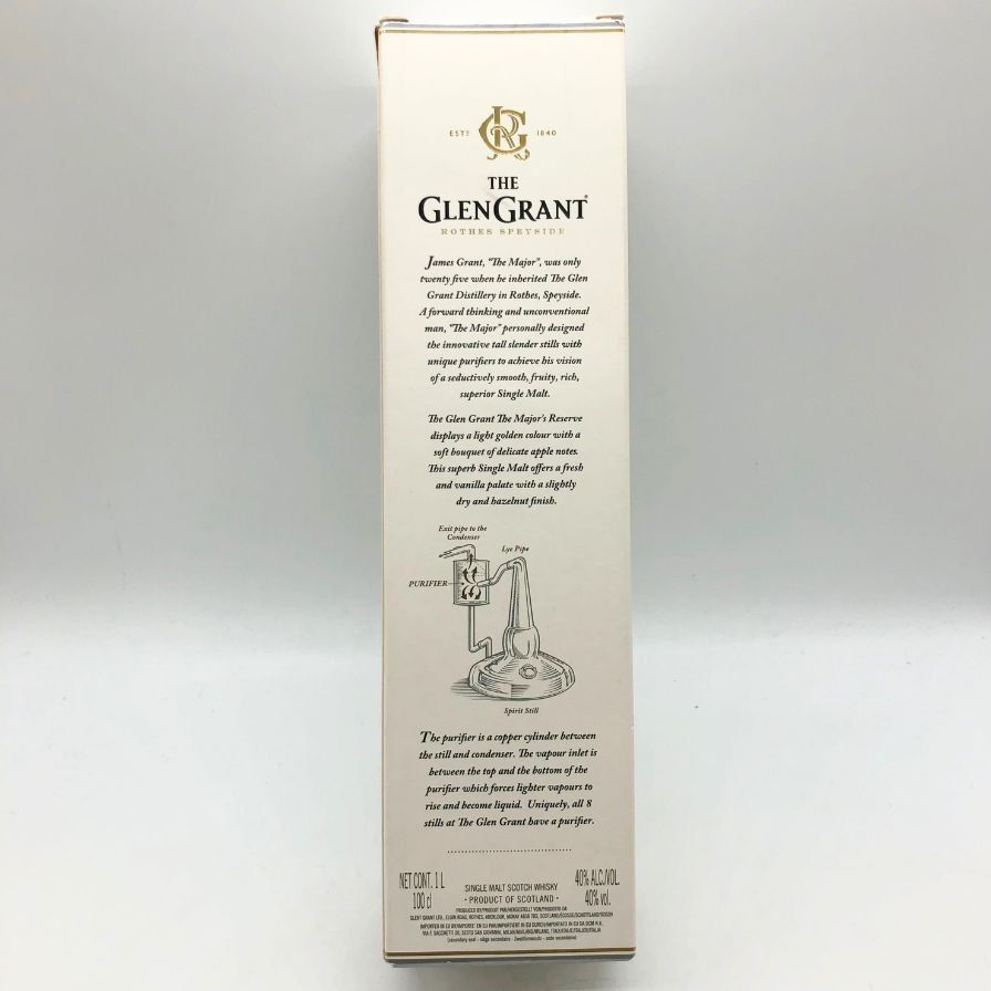 グレングラント メジャーリザーブ 1000 40%  スコッチウイスキー【F】 Amazon.co.jp: 【内容量1,000ml】グレングラント メジャー