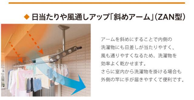屋外 軒下天井吊り下げタイプ