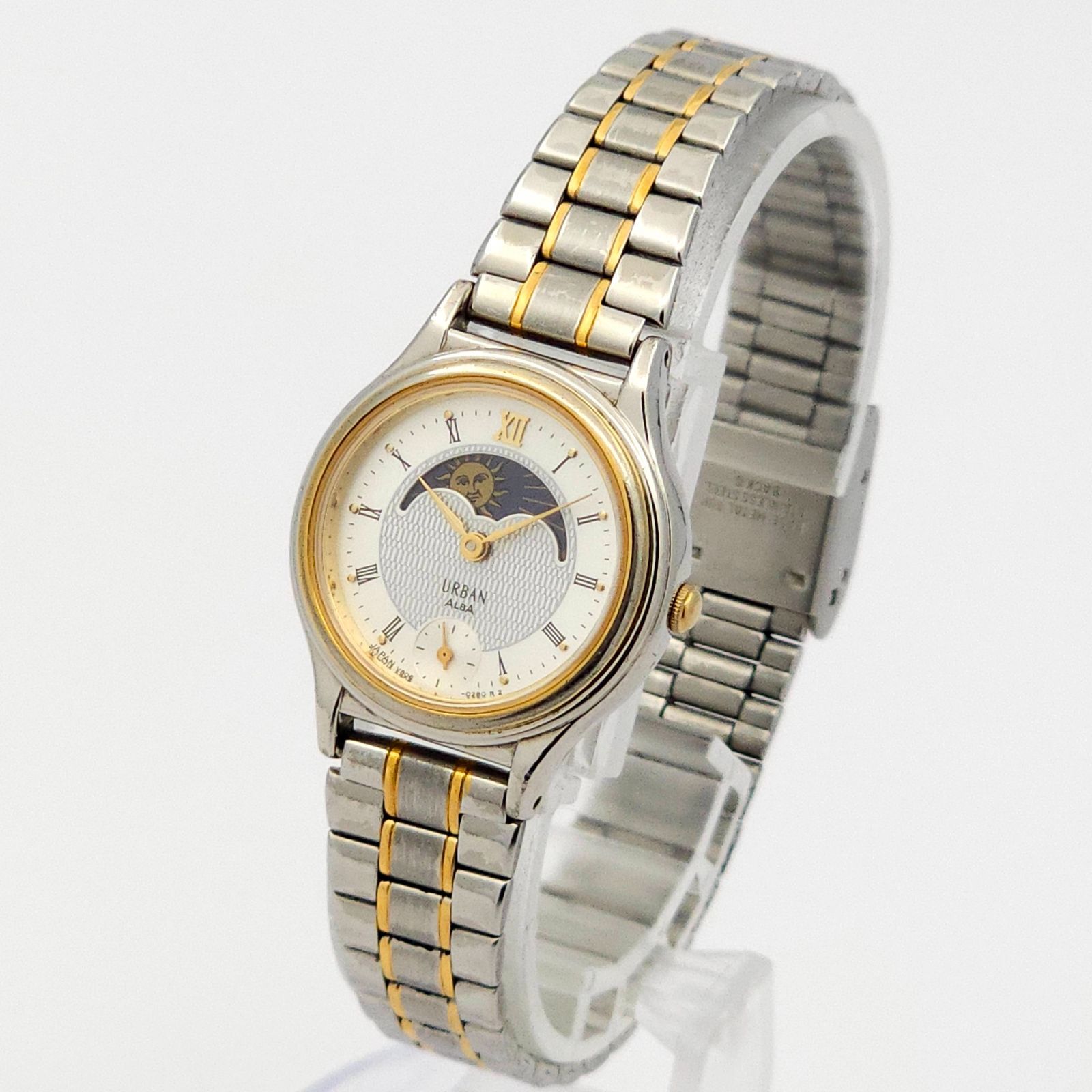 SEIKO セイコー アルバ アーバン V806-0150 QZ 動作品 スモセコ サン 