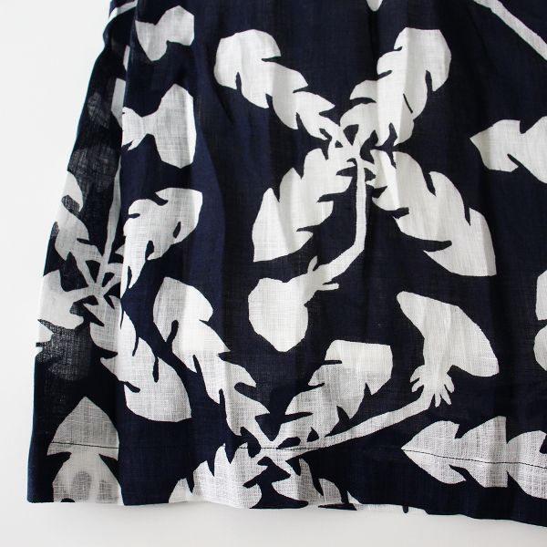 美品】mina perhonen soffione リネンスカート サイズ36 【公式通販】