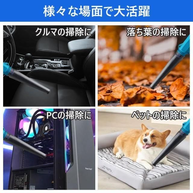 送風機 落ち葉