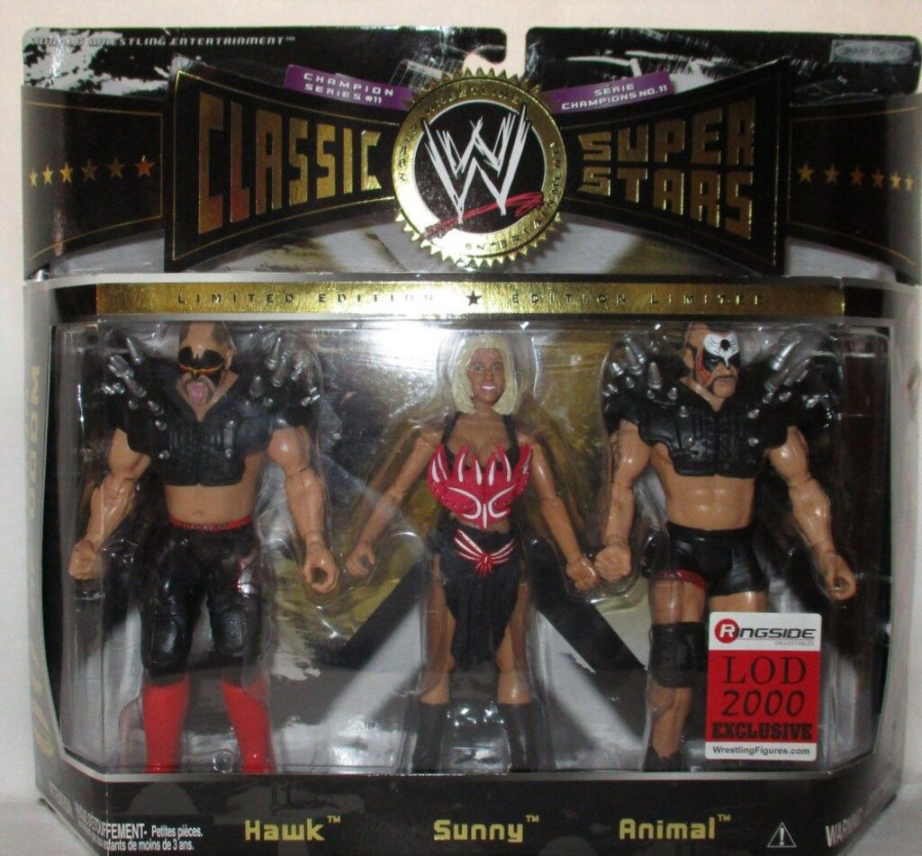 JAKKS Pacific CLASSIC SUPER STARS Hawku0026Sunnyu0026Animal