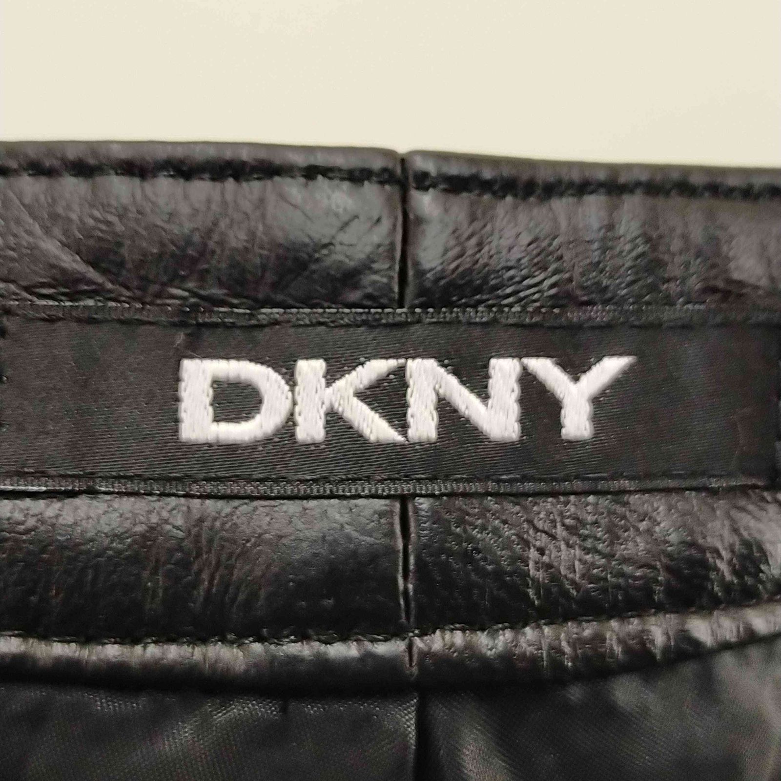 ダナキャランニューヨーク DKNY レザーパンツ レディース 2 | www