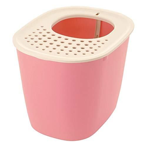 定番，SALE 【新品・3営業日で発送】リッチェル (Rich)ラプレ 砂取りネコトイレ コーラルピンク おまる・補助便座