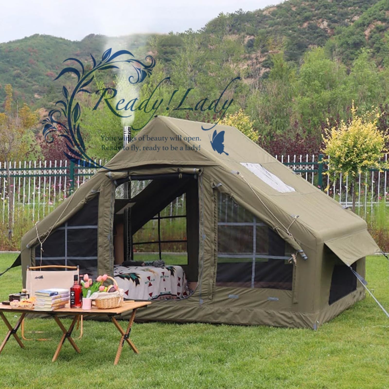 Mountainhiker インフレータブルテント 2〜3人用 エアーテント Mountainhiker インフレータブルテント 2〜3人用 エアーテント