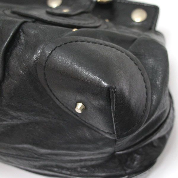 クロエ CHLOE パディントン ハンドバッグ レザー 黒 【70703