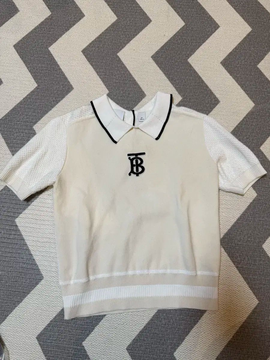 バーバリー キッズ 半袖 ニット 128cm