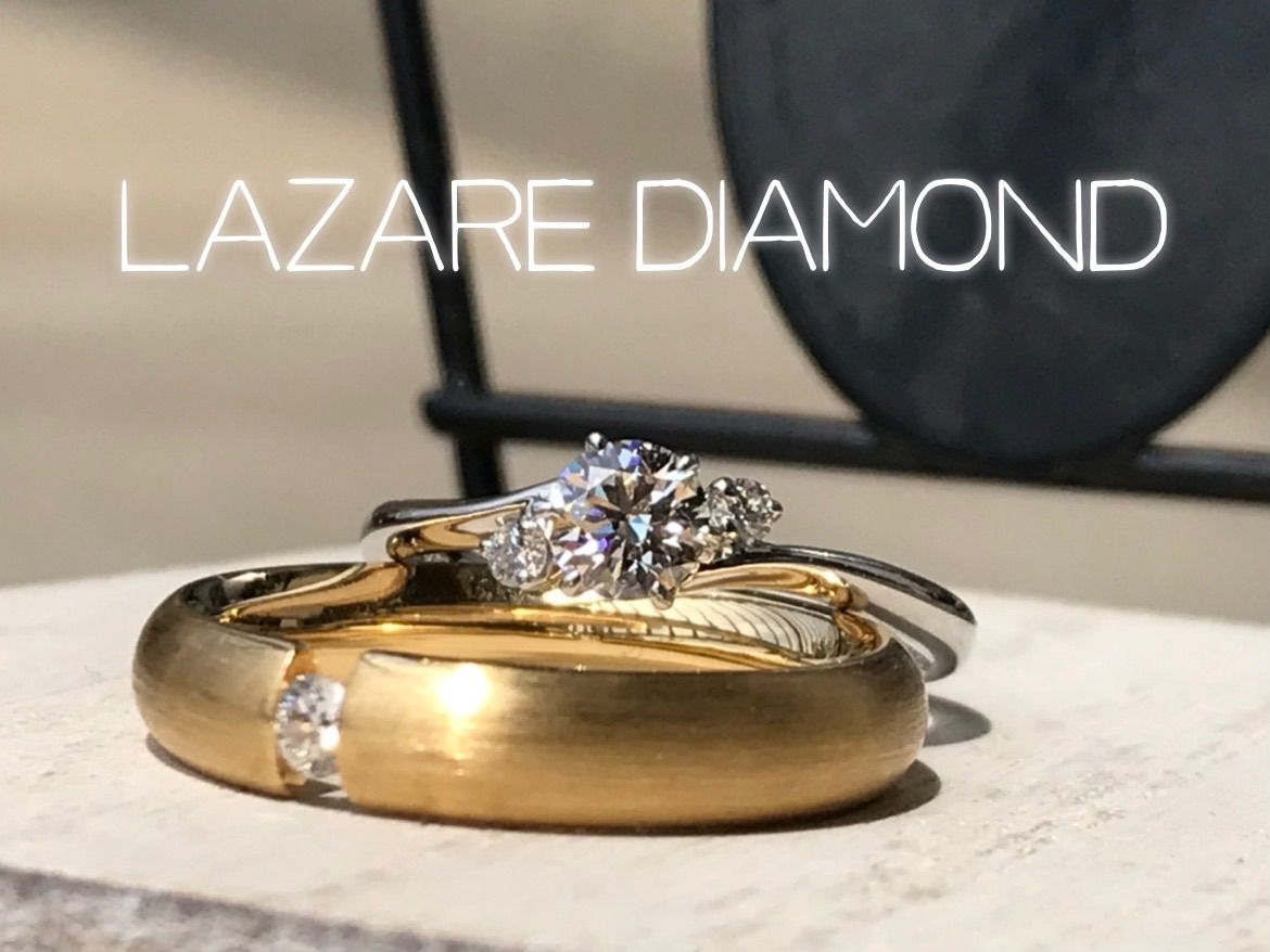 鑑定書あり☆美品ラザールダイヤモンドLazare Diamondプラチナリング