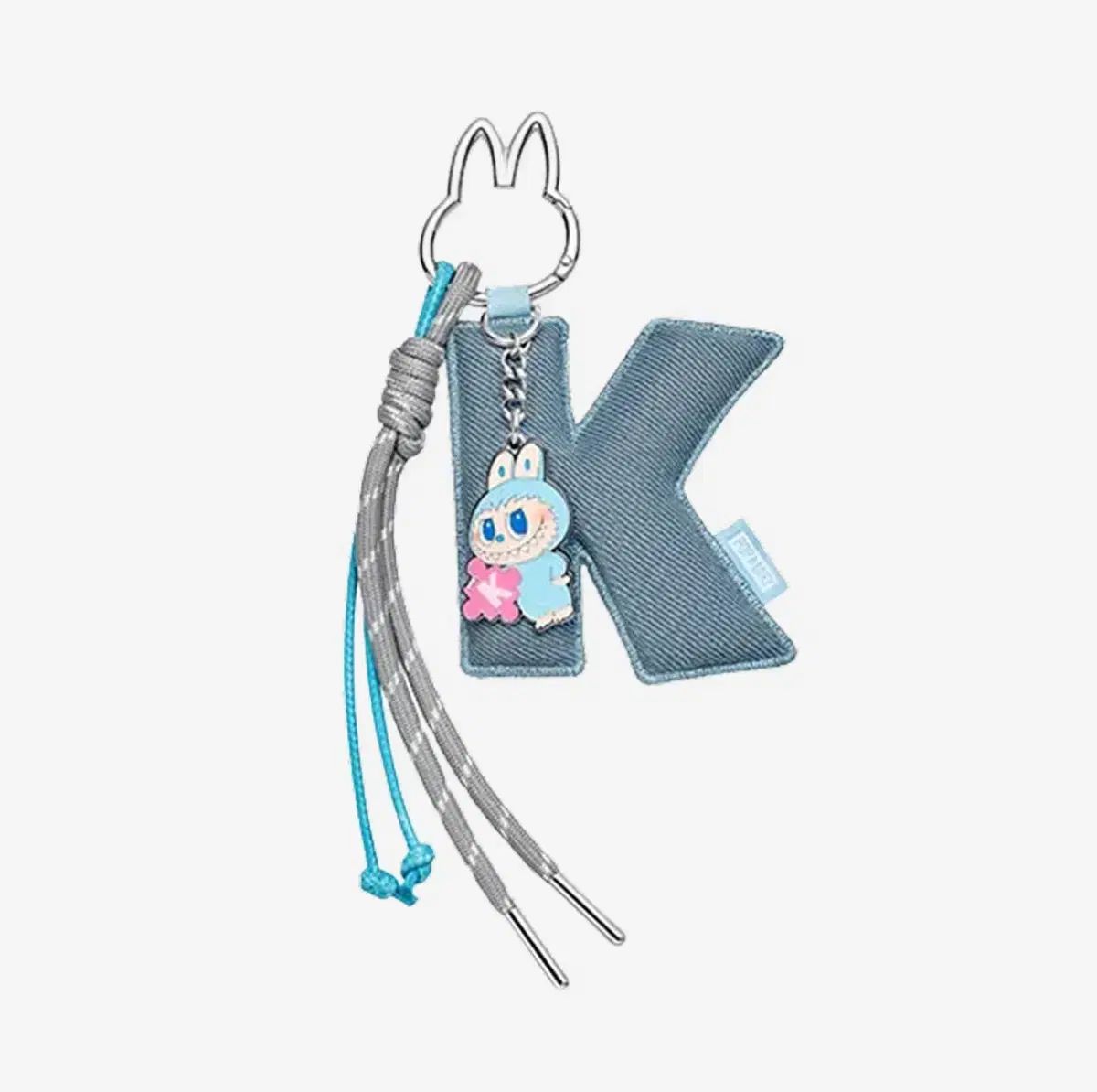 LABUBU ぬいキー N 【ラブブ】LABUBU イニシャル ぬいぐるみ