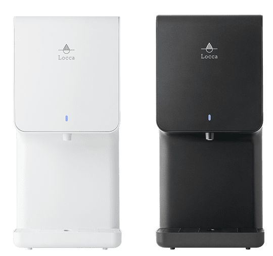 Locca/浄水型ウォーターサーバー/LC24D1S-PW-AW/ブラック Loccaの浄水