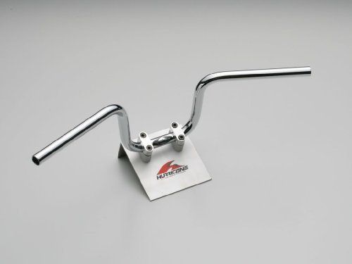 ハンドルバー P7/8インチ ミニセミアップ ハリケーン(HURRICANE) クロームメッキ HB0026C-01
