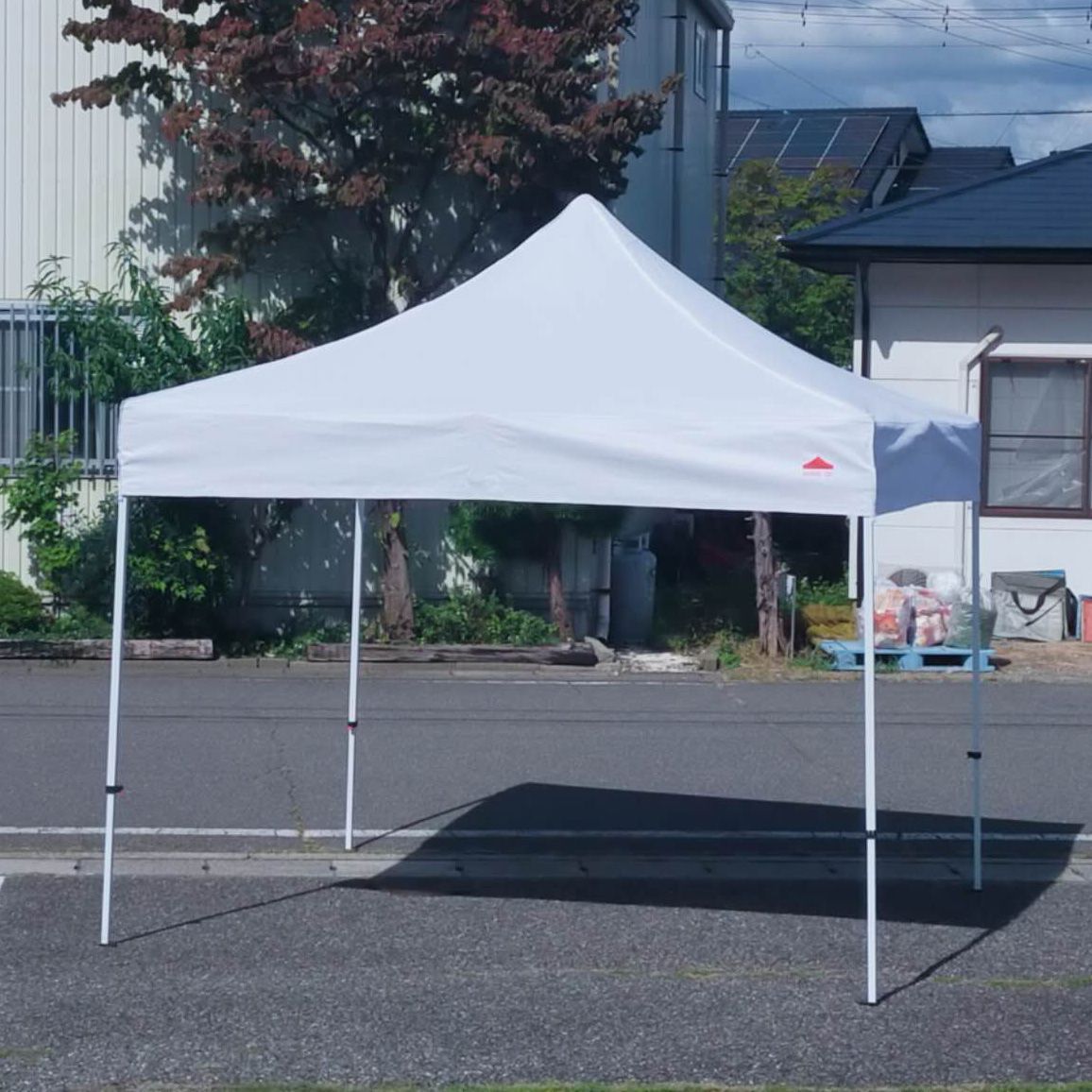 タープテント イベントテント 【スチール】3mx3m (ホワイト 白