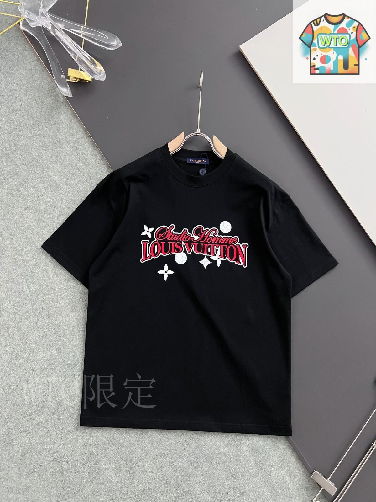 超人気 ~~ Louis Vuitton アートプリント Tシャツ L org.jpg
