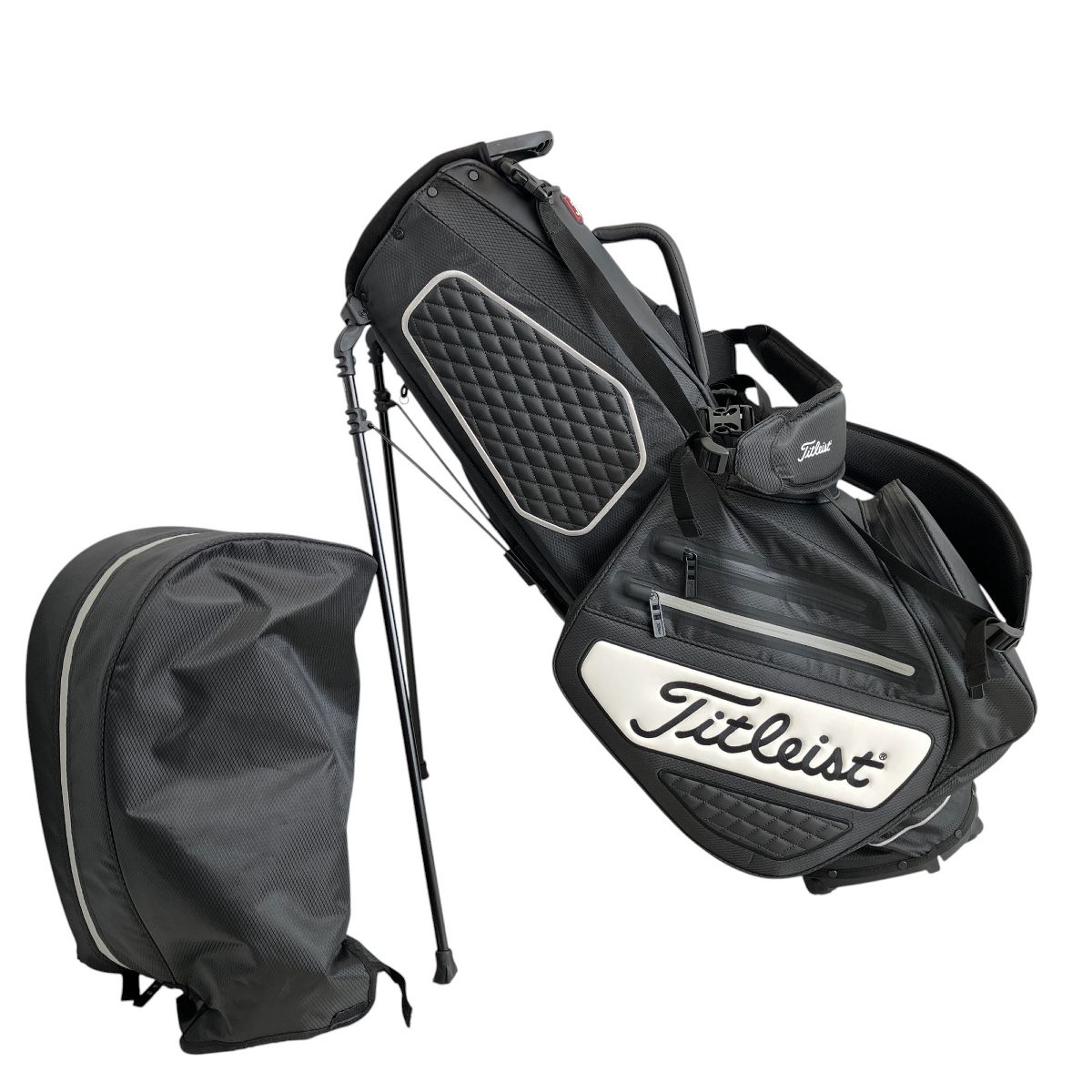 Titleist TB22SX3SDK STADRY キャディバッグ スタンド式 9型 ゴルフ タイトリスト 良好 Z9997068