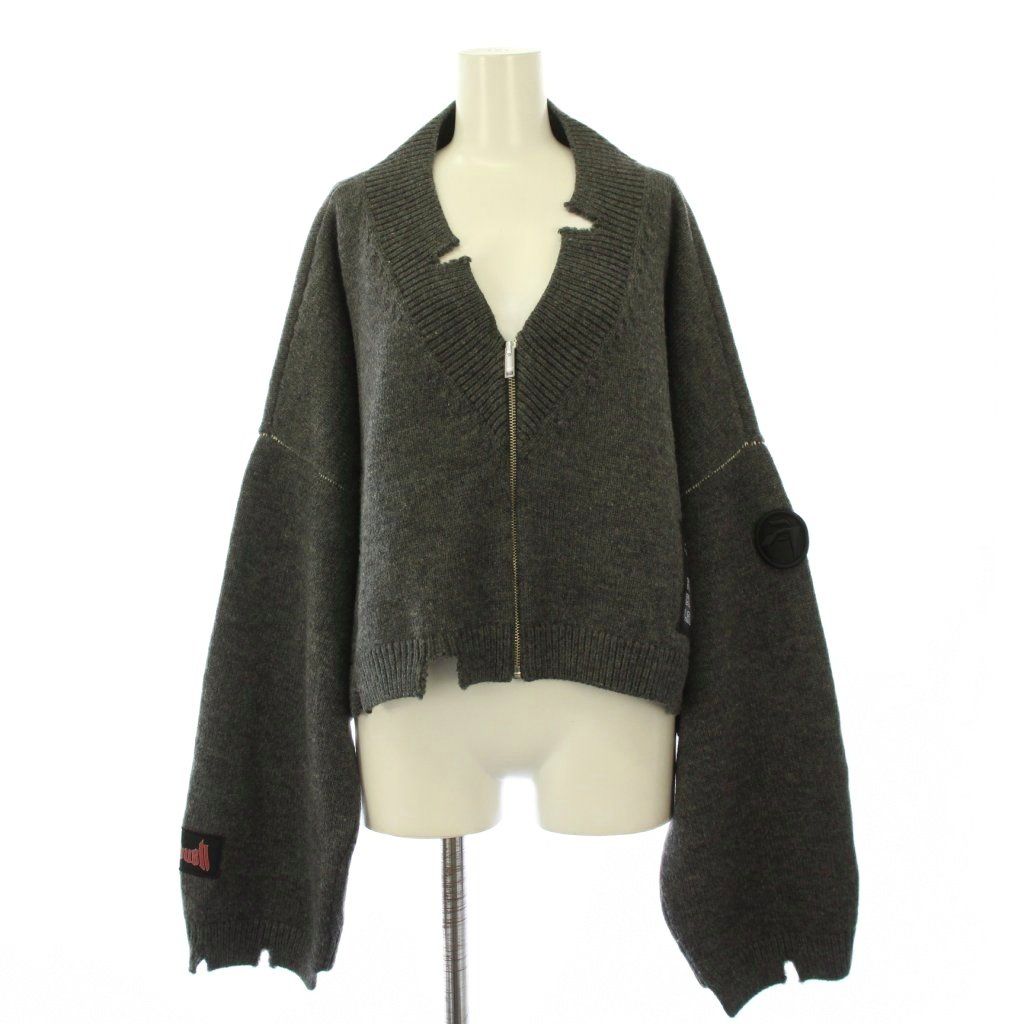 アンブッシュ AMBUSH 23AW KNIT ZIP CARDIGAN ニットジップ