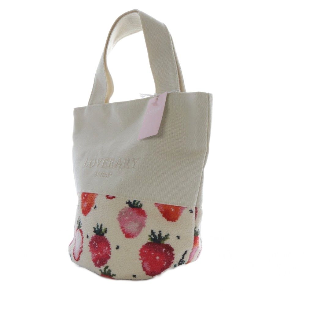 フェイラー FEILER ストロベリードット トートバッグ フェイラー FEILER ストロベリードット トートバッグ とハンガチセット