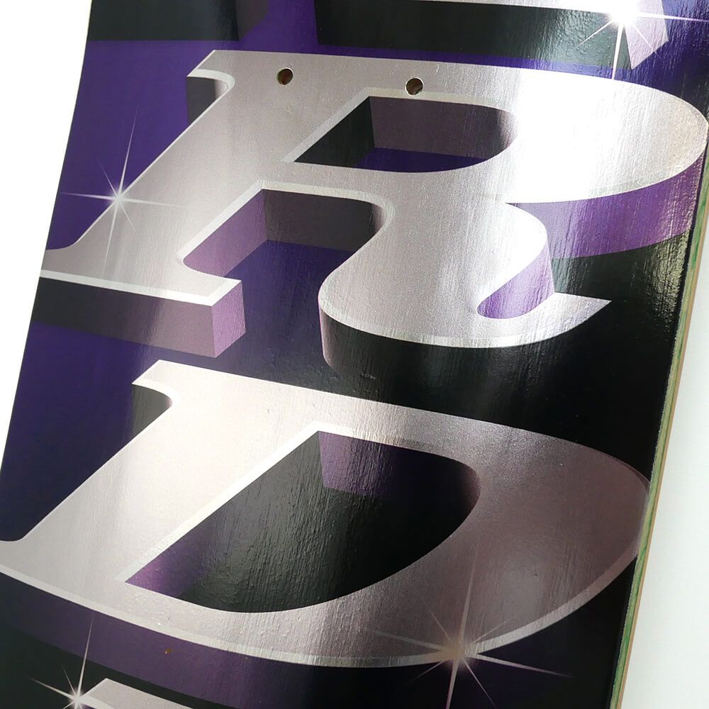 HARDBODY DECK ハードボディ デッキ TEAM STACKED LOGO PURPLE
