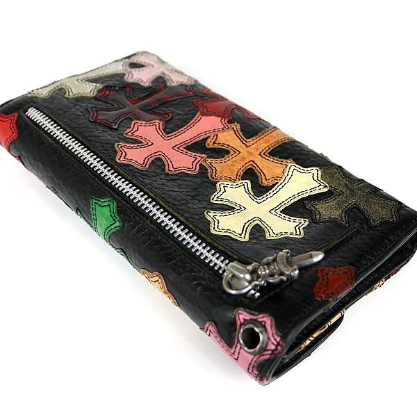 CHROME HEARTS 銀座店 クロムハーツ クロスボタン ウェーブウォレット