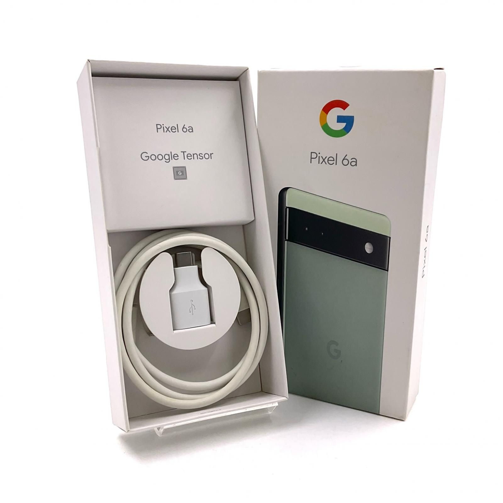 Google Pixel 6a 128GB Sage SIMフリー GB17L 白ロム 動作確認済