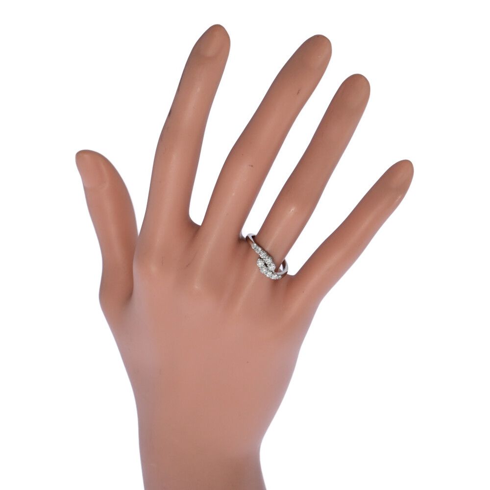 0.5ct 10P・ダイヤモンドリング・指輪 Pt999 995 1000-4.1g 10.5号 50.5 プラチナ 翌日配送可 ♀ N レディース 592154 WWW_OLIVIERBERNSTEIN_COM