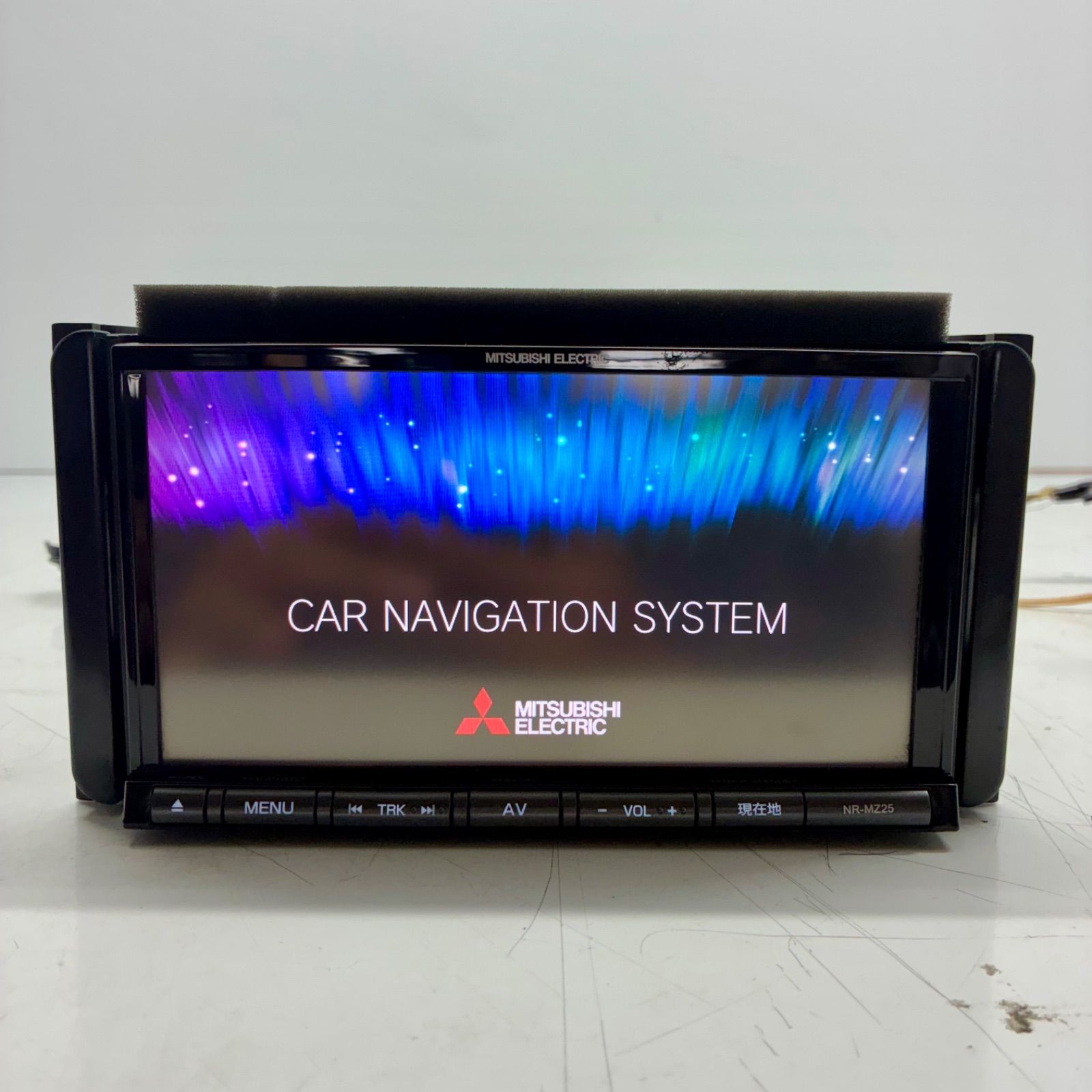carrozzeria 楽ナビ　NR-MZ25 7インチ MITSUBISHI 三菱 2DIN メモリーナビ NR-MZ25 カーオーディオ