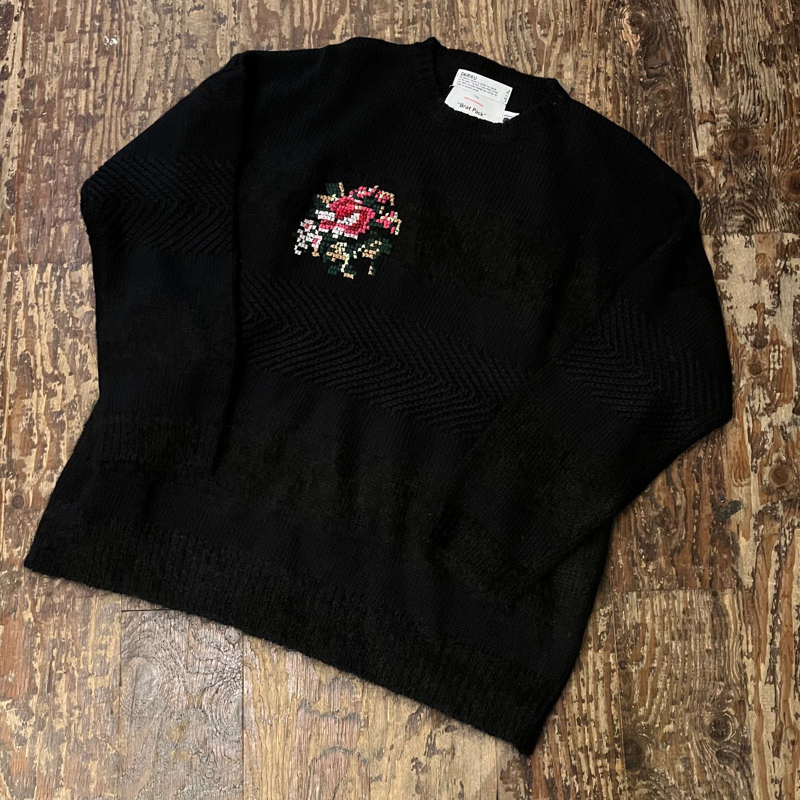 DAIRIKU ダイリク 21AW/Brat pack Flower Cross SIZE.F 21AW K-1