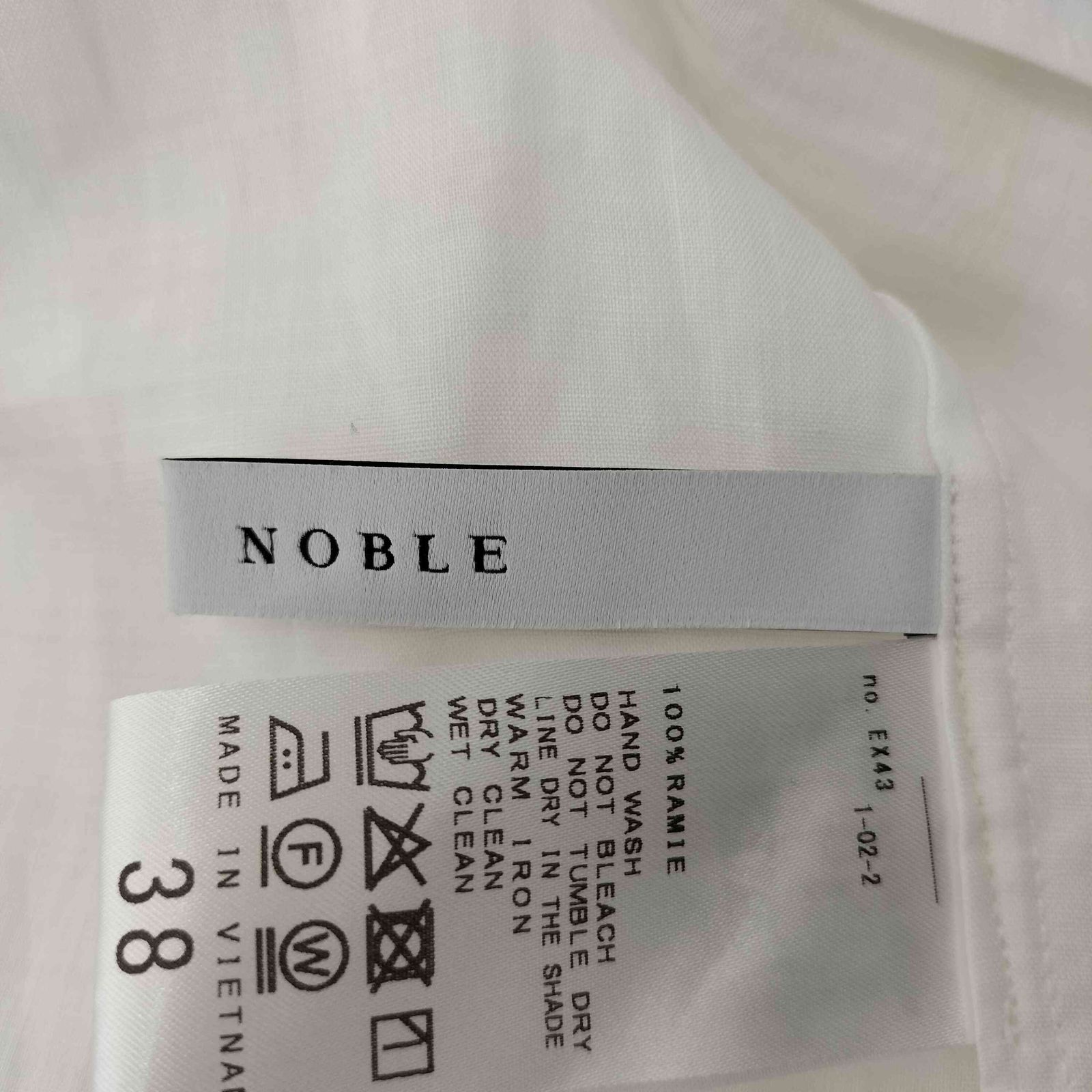 ノーブル Noble 25SS ラミーシアーライトジャケット レディース
