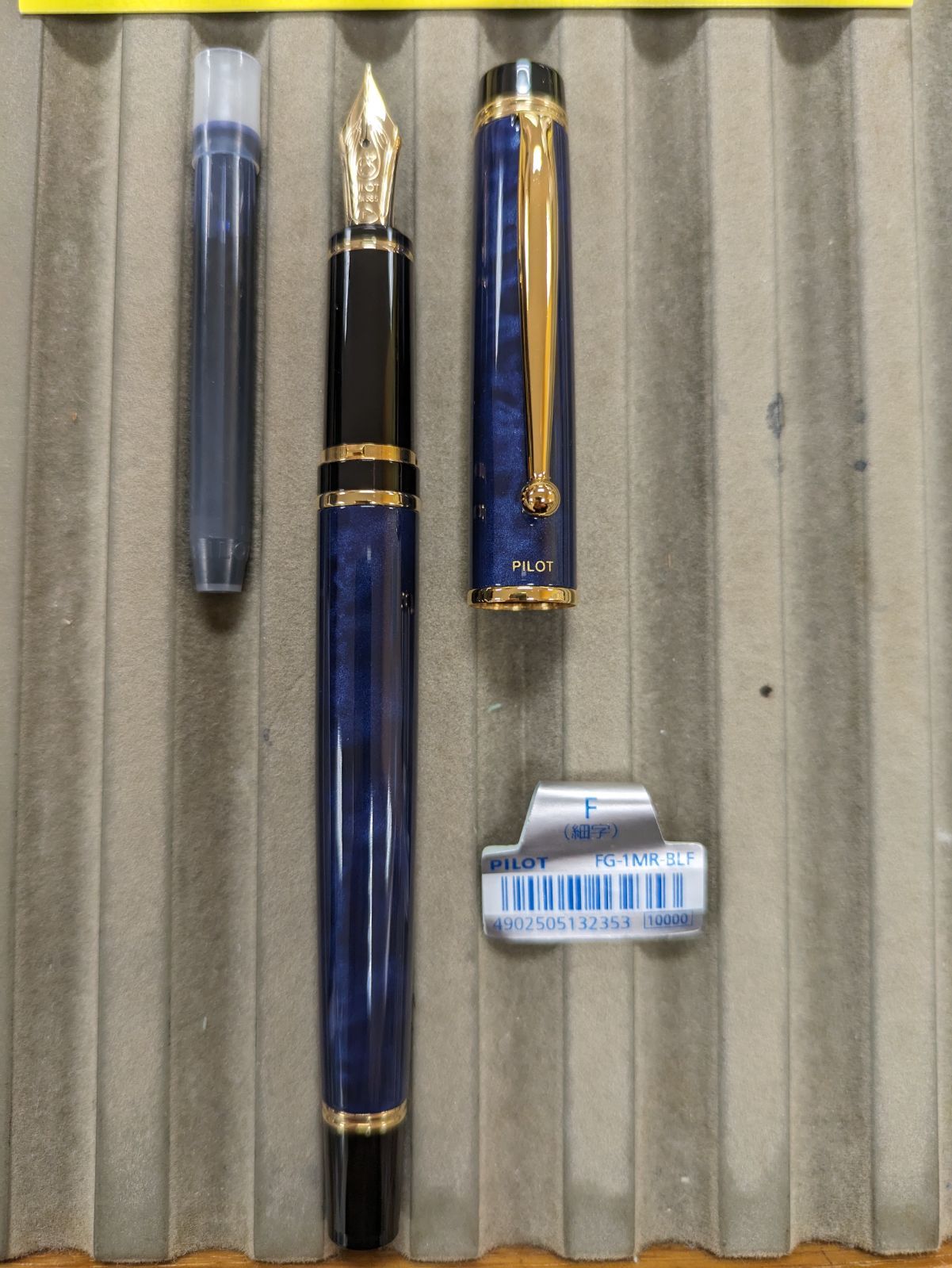 【未使用】14K万年筆PILOT グランセF細字 パイロット/グランセ万年筆14K（F）細字 - メルカリ