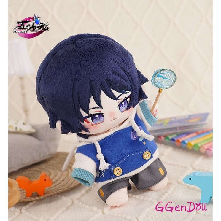 原神 流浪者 ぬいぐるみ 着せ替え ぬいぐるみ 15cm GGenDoll 原神グッズ スカラマシュ 放浪者 着せ替えぬいぐるみ