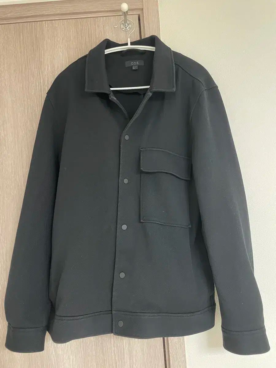COS ツイル ショート ジャケット ブラック Lサイズ