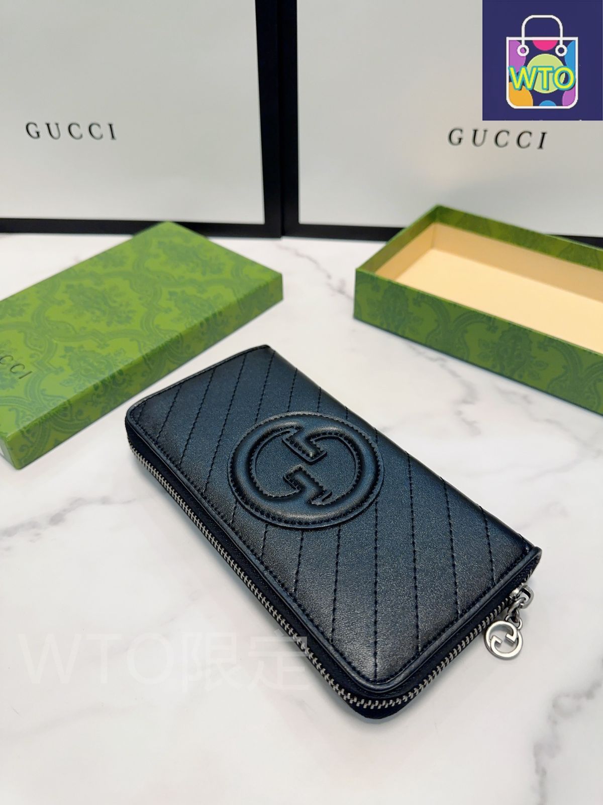 GUCCiグッチ新作財布、財布、銀行カードバッグ、シングル