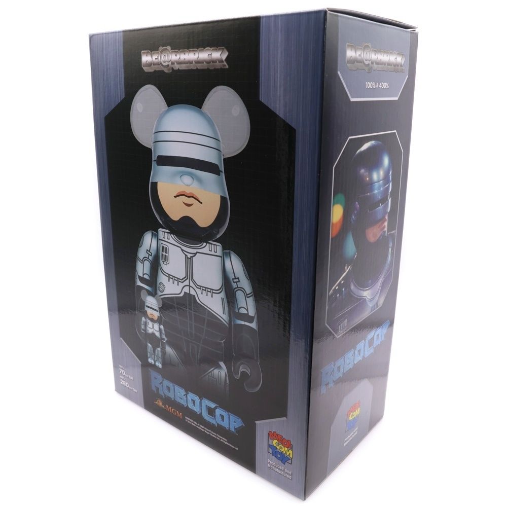 MEDICOM TOY (メディコムトイ) BE@RBRICK ROBOCOP 100% & 400