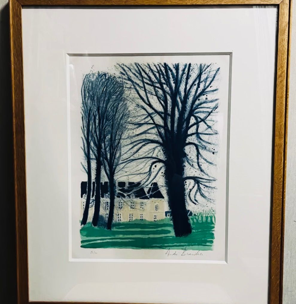 【希少】アンドレ・ブラジリエ『La Cour de l'Ecole』 希少】アンドレ・ブラジリエ『La Cour de l'Ecole』 希少