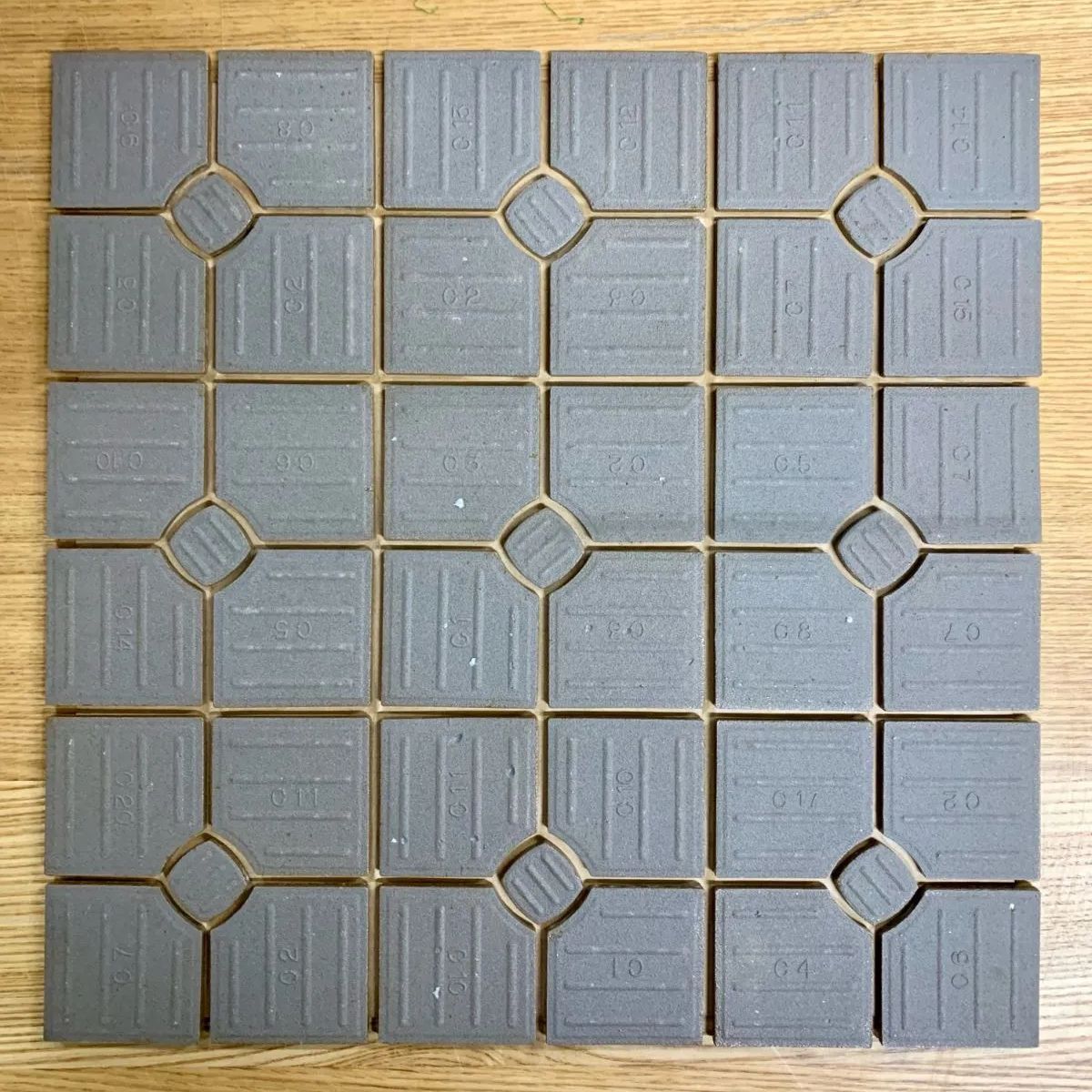 訳あり タイル1ケース(36ｼｰﾄ入)】 デザインタイル ナカシマ