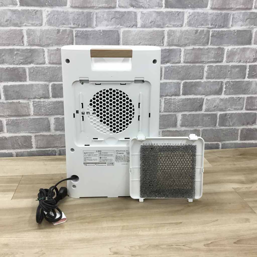 YAMAZEN セラミックヒーター 人感センサー 大風量 1200W KS-SF22S(W) 2022年製【中古】 - メルカリ