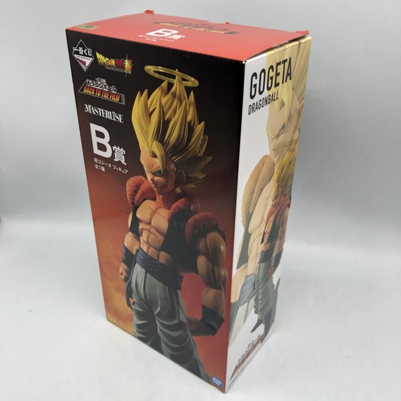 【中古】バンダイスピリッツ　B賞 超ゴジータ フィギュア MASTERLISE ｢一番くじ ドラゴンボール BACK TO THE FILM｣　開封品　汚れ有[70][240070153375] 中古】バンダイスピリッツ B賞 超ゴジータ フィギュア