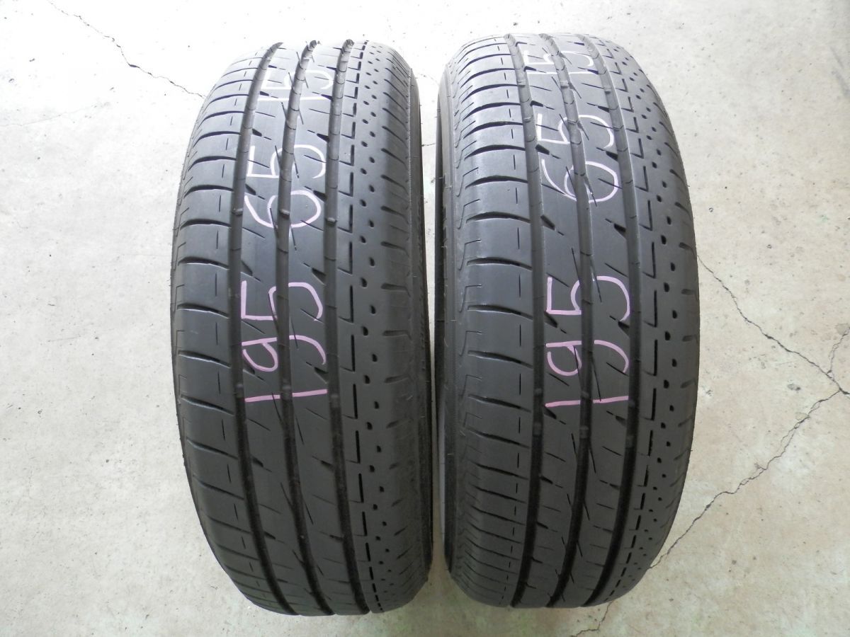 195 65R15 ブリヂストン LUFT RV2 ラジアルタイヤ 2本SET 製 夏タイヤ